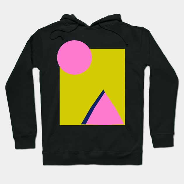 Bright Geometrics Hoodie by ApricotBirch